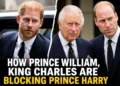 How Prince William, King Charles are blocking Prince Harry